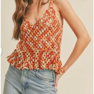 Lush Sweater Knit Tank Top